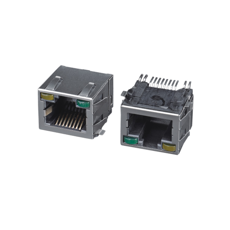 RJ45連接器 板上7.0，總高9.8.2